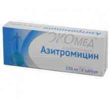Antibiotikum azitromycín: návod na použitie, náklady