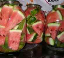 Vodové melóny na zimu - recepty konzervované bez sterilizácie?