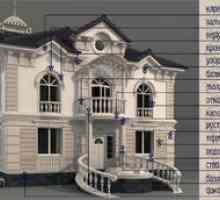 Architektonické prvky stavebných fasád: typy častí a materiálov