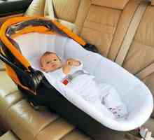 Auto - nosenie a autosedačka v aute pre novorodencov