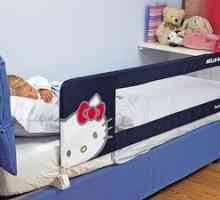Bariéry pre detské postele z pádu, výhody a nevýhody