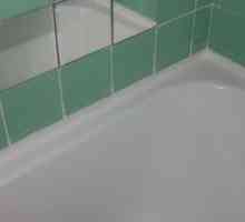 Ako a ako odstrániť medzeru medzi kúpeľňou a stenou?