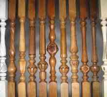 Foto dreveného schodiska: cena drevených zábradlí