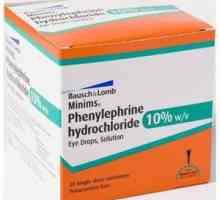 Očné kvapky fenylefrín hydrochlorid - čo je liek