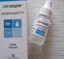 Očné kvapky levofloxacínu, cena lieku