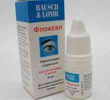 Očné kvapky ofloxacínu a ich použitie