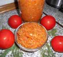 Kaviár s paradajkami na zimu