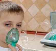 Vdýchnutie pre nos pomocou nebulizátora u dieťaťa