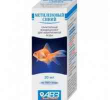 Pokyny na používanie metylénovej modrej v akváriu
