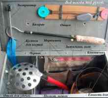 Box pre zimný rybolov: typy a výroba vlastnými rukami