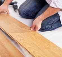 Ako položiť laminát na drevenú podlahu