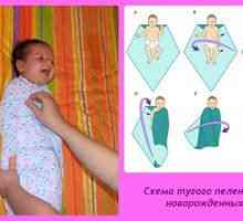 Ako sa otrieť novorodeným dieťaťom s plienkou