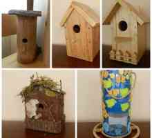 Ako vytvoriť birdhouse zo stromu s vlastnými rukami