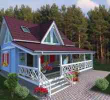 Ako postaviť vidiecky dom s terasou a verandou