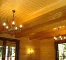 Ako vytvoriť strop v drevenom dome s vlastnými rukami?