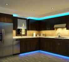 Ako pripojiť osvetlenie LED v kuchyni