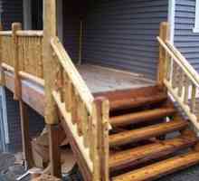 Ako postaviť drevenú verandu s vlastnými rukami