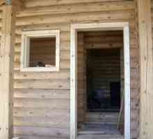 Ako inštalovať dvere v drevenom dome