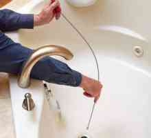 Ako odstrániť upchatie v kúpeľni - spôsoby, ako vyriešiť problém