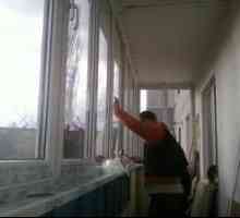 Ako urobiť balkon zasklenie s plastovými oknami