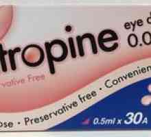 Očné kvapky atropín: návod na použitie