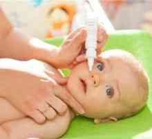 Kvapky alergií pre deti do roku: očné a nosné