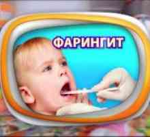 Komarovsky príznaky a liečba faryngitídy u dieťaťa