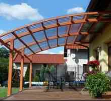 Polykarbonátová strecha na verande a rôzne terasy