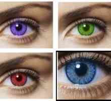 Objekty pre aliexpress: ako si vybrať farebné šošovky pre oči
