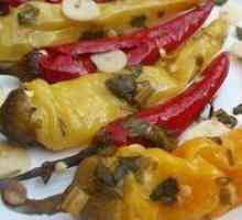 Nakrájané papriky: krok za krokom recepty s obrázkami
