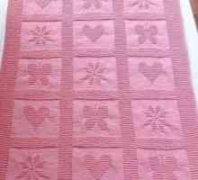 Materská trieda na vyšívaní: detský koberec s ihlou na pletenie podľa schémy