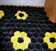 Master-trieda pletenie koberec z odpadkových vriec