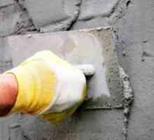 Ošetrenie stien cementovou pieskovou omietkou