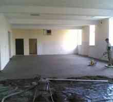 Usporiadanie betónovej podlahy v súkromnom dome