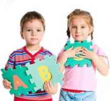 Vlastnosti štúdia abecedy a počty detí vo veku 3-4 rokov