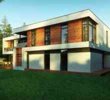 Vlastnosti projektov domov s plochou strechou