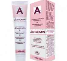 Bieliace krémy achromín: návod na použitie