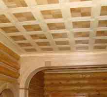 Dokončenie stropu v drevenom dome s vlastnými rukami