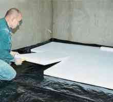 Styrofoam na izoláciu podlahy - poradie prác