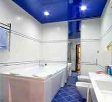 Výhody a nevýhody strešných stropov v rôznych kúpeľniach