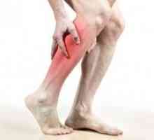 Prečo sa pravá a ľavá noha vyčerpáva z kolena na nohu