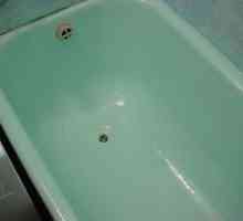 Poškodená sklovina v kúpeľni: odporúčania pre obnovu