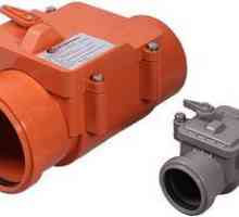Použitie a montáž spätného ventilu pre odpadovú vodu 110 mm