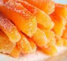 Recept na kandizované ovocie z pomarančových šupiek
