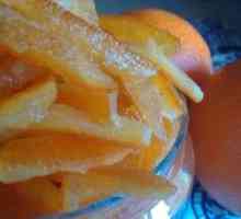 Recepty kandizovaného ovocia z pomarančových peelingov doma