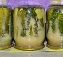 Recepty nakladaných uhoriek s horčicou na zimu v plechovkách