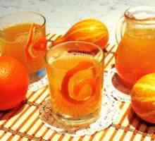 Recepty užitočných kompótov z pomarančov
