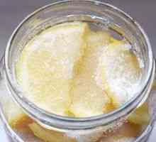 Recepty citrónových plátkov s cukrom na zimu