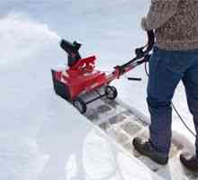 Zariadenie na odstraňovanie snehu s vlastnými rukami doma: snehové frézy