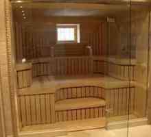 Sklenené dvere na vaňu a saunu: rozmery a konštrukcia
